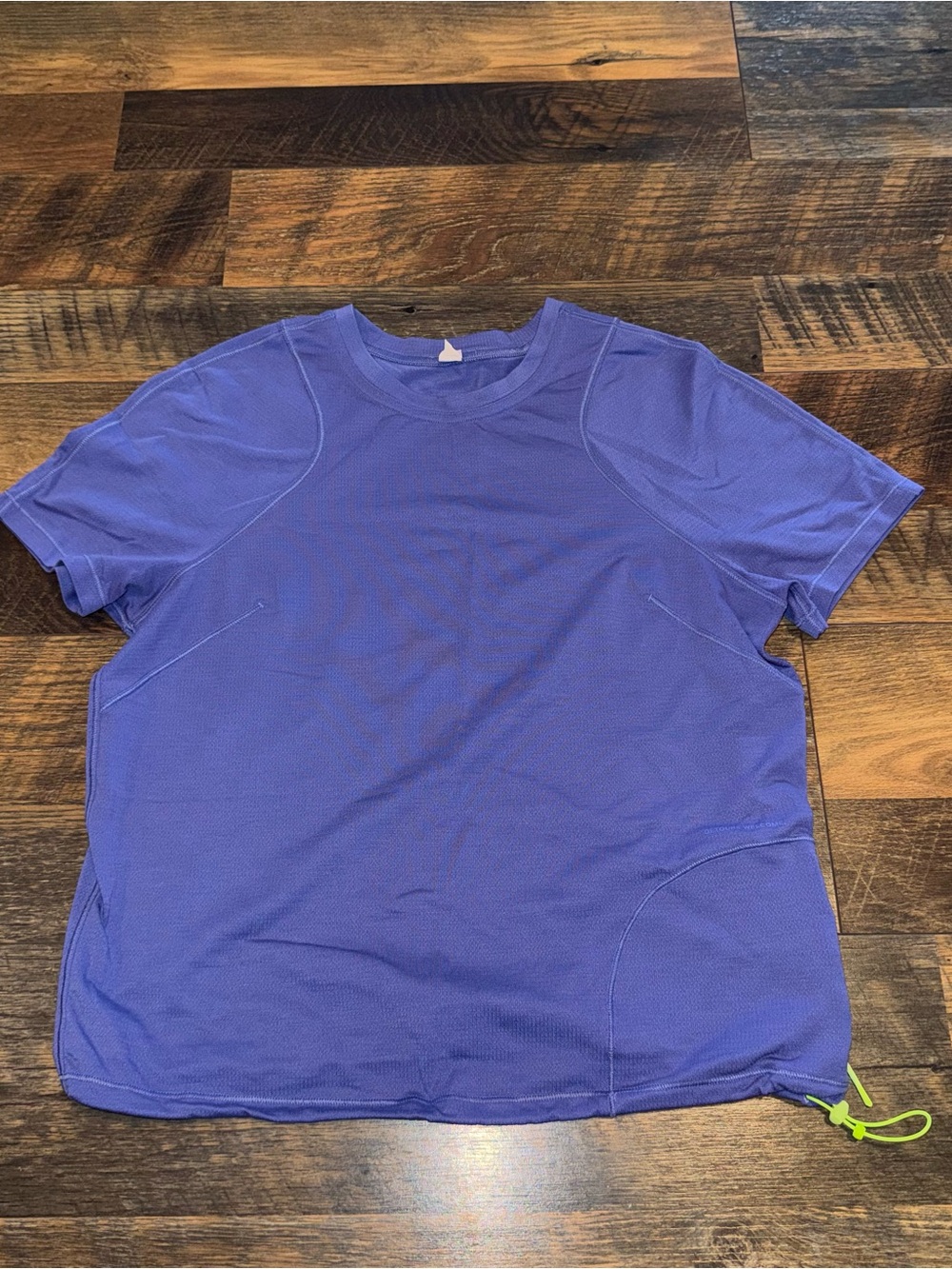 lululemon athletica Men's Short Sleeve Crew in Royal Purple